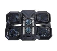 Wdbild Laptop Cooling Pad Cooling Stand With 6 Cooling Fans Height Adjustable Quiet Cooling Pad For 12.1-17.3inch Notebook