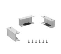 Wdbild Laptop Rack Under Desk Holder Shelf Rack Storage Bracket Protective Tray Organizers Bracket With Screws For Cable Box Laptop Holder