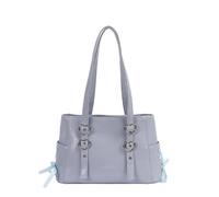 Wdbild Large Capacity Backpack For Women Crossbody Bag Lovely Bows Shoulder Bag Ladies Commuting Stylish Top Handle Handbag Pu Leather Crossbody For Women Large Capacity Shoulder Trendy Backpack