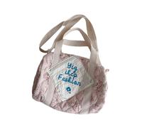 Wdbild Large Capacity Handbag Floral Designs Mom Bag Fashionable Cotton Mom Bag Great For Fashion Forward Girl & Children Multifunctional Baby