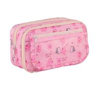 Wdbild Large Pencil Case High Capacity Pen Holder Bag Zippered Pen Organizers Travel Makeup Bag for Office School Travel Canvas Pencil
