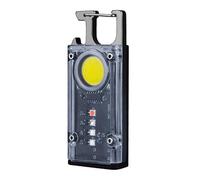Wdbild LED Flashlight 500LM USB Rechargeable Camping Lamp Portable Small Pocket With Opener And Base Enduring Small Pocket Lamp