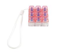 Wdbild Led Light 9 Key Keycaps Toy Switches Tester Keychain Tactiled Feedbacks For Anxieties Relief Office And Travel Toy