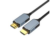 Wdbild Long Distanced HDTV Fiber Optical Cable 8K 60Hz 48Gbps Bandwidth Steel Wire Durability 4K 240Hz Home Theater Setups Hdtv Optical Line