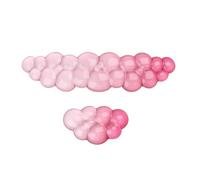 Wdbild Lovely Keyboard And Wrist Rest Pad Waterproof Easy Clean Ergonomic Cloud Shape Designing Prevents Arm Fatigue Desk Mat With Memory Foam Padding