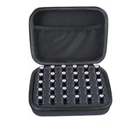 Wdbild Makeup Bag, Essential Oil Carrying Case for 30 Bottles 5-10ML Roller Storage Organized Protective Bag for Home and Travel Use