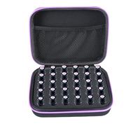 Wdbild Makeup Bag, Essential Oil Carrying Case for 30 Bottles 5-10ML Roller Storage Organized Protective Bag for Home and Travel Use