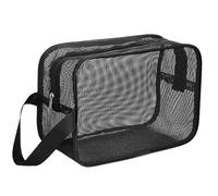 Wdbild Makeup Bag, Net Shower Bag for Gym Travel Camping and Dorm Room Essential Quick Dry Portable Hanging Toiletry Organizers Handbag