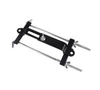 Wdbild Metal Bracket Adjustable Practical Car Crossbar Battery Storage Holder Bolt-On Shelf J-style 19/23/27cm Portable Battery Bracket Car Mount Hold Down Bolts Kit Holder Adjustable Clamp