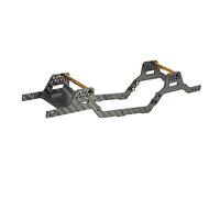 Wdbild Metal Made Chassis For TRX4M 1/18 Truck Car Interior Parts Model Remote Car Model Frame Girder Replacement