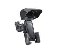 Wdbild Motorcycle Handlebar Mount Phone Holder Motorbike Phone Mount With Sunshade Rainproof Phone Holder