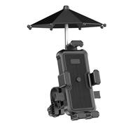 Wdbild Motorcycle Handlebar/Rearview Mount Phone Holder Scooter Bike Phone Cradles 360 Degree Rotating Shockproof Stand