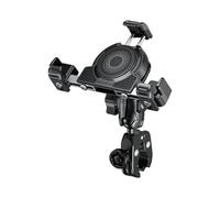 Wdbild Motorcycle Phone Mount Handlebar Phone Holder Securely Holds 5.4"-7.2" Cellphones For High Speed Cycling