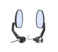 Wdbild Motorcycle Scooter Handlebar Adjustable Rear View Rear View LED Turn Off-road Reflector 2x Handlebar End