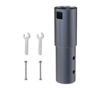 Wdbild Mount Pipe Mount Adapter Aluminum Outdoor For Rectangular Satellite Dish Hollow Tube Cable Management