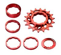 Wdbild Mountain Bike Freewheels High Strength 18T Single Speed Flywheel Bicycles Cassettes Cogs Bike Freewheels Easy To Use Single Speed Flywheel