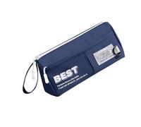 Wdbild Multifunctional Compartment Pencil Case Student Large Capacity Stationeries Storage Bag Zippers Pencil Storage Pouches Large Capacity Pen Bag