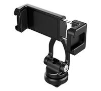 Wdbild Multifunctional Phone Holder Clamp Phone Tripod Mount Rotatable With Double Cold Shoe Mounts For Smartphone