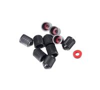Wdbild Multiple Vehicle Available Valves Caps Secure Seal Washers Rustproof Construction Easy Twist On Installation Tire Valves Stem Caps