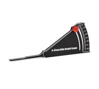 Wdbild Multipurpose Outdoor Adventure Gear Sturdy Aluminum Alloy Height Gauge For Road Trucks Adjusts From 3mm To 42mm Vehicle Lift Measurement Tool