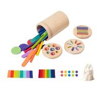 Wdbild Multiuse Educational Sorting Game Toy For Kids Sensory Shape Matching Game Fine Motor Skill Birthday Toddler Fine Motor Skills Toy Toddler