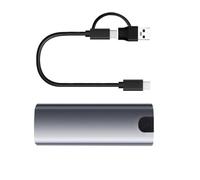 Wdbild NVME To USB 3.1 Solid Disk For 2242/2260/2280/2230 B-Key M-Key B+M Key Solid Drives Enclosure Adapter