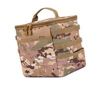 Wdbild Outdoor Camping Cooker Carrying Bag Water Proof Travel Kitchen Cookware Utensils Storage Bag Sundries Organizers Handbag