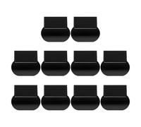 Wdbild Pack of 10 Elegant Lid Lifters Handles Oval Styles Accessory for Cleanliness in Bathrooms and Public Space Saving Toilet Seat Lifters