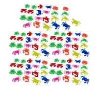 Wdbild Pack Of 100 Life Like Fish Model Figure Toy Soft Marine Biological Models For School Teaching Aid Home Decoration Life Like Sea Creatures