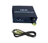 Wdbild Passive Attenuator Line Output Signals Sound Card 3.5mm/6.5mm Output Low Levels Converter Microphone Mic Port