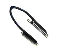 Wdbild PCIe 5.0 Compatible GPU Extension Cord 270 Degree Right Entry Left Out Braided Shielded Bidirectional Bandwidth Adapter Graphics Extension Cable