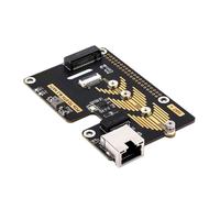 Wdbild PCIe Ethernet Adapter 1000M Ethernet 16Pin Cable Supports NVMe Solid Disk 2230/2242/2260/2280 NVME Solid Disks NVMe Solid Disk Expansion