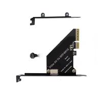 Wdbild PCIe PCIExpress 4.0X1X4 To External SFF 8612 Host Adapter For SFF8639 Solid Disk Expansion With Bracket PCIe Expansion Card