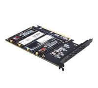 Wdbild PCIe To NVME Adapter Card 4Port PCIe X16 To NVME Key Converters PCIExpress X16 VROC