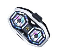 Wdbild Phone Coolers Back Clip Cellphone Cooling Fan Portable Phone Radiator With Double Cooling Chip Game Semiconductor