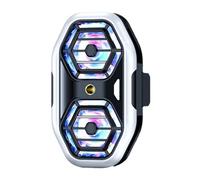 Wdbild Phone Coolers Back Clip Cellphone Cooling Fan Portable Phone Radiator With Double Cooling Chip Game Semiconductor