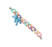 Wdbild Phone Covers Lanyard For Women Girls Aesthetic Wrist Strap With Little Bear Figurine Lanyard Cellphone String