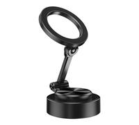 Wdbild Phone Holder Bracket Stand Rack 360 Degree Rotation Powerful Magnets For Car Mount Strong Grip Vacuum Suction Attachment