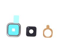 Wdbild Phone Rear Camera Lens Protective Accessory Back Lens Protector & Metal Frame & Sticker