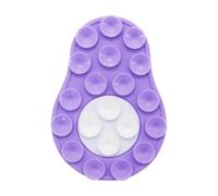 Wdbild Phone Suction Mount Stand Double Sided Silicone Suction Cup Avocado Shaped Phone Holder Cellphone Phone Accessory