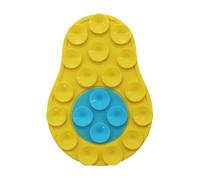 Wdbild Phone Suction Mount Stand Double Sided Silicone Suction Cup Avocado Shaped Phone Holder Cellphone Phone Accessory