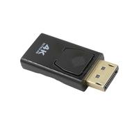 Wdbild Plugs Play DisplayPort Adapter Converter 4K Resolution For Laptop Projectors Home Theater And Desktop Monitors DisplayPort Adapter