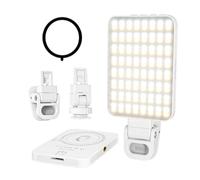 Wdbild Pocket Sized Fill Light With 3 Color Temperatures Multifunction Light For Indoor & Outdoor Photography Portable Flashlights