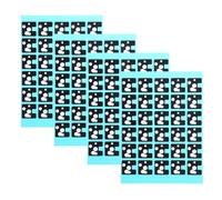 Wdbild Poron Under Axises Pads Foam Shaft Pad Single Positioning Board Foot Pad For Mechanical Keyboard 120PCS