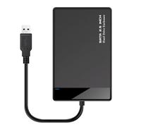 Wdbild Portable 2.5inch Hard Disk Enclosure Case 2.5inch External Hard Drives Enclosure USB3.0 Data Transfer Case For PC Laptop