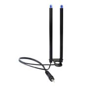 Wdbild Portable Fishing Windproof Stick Outdoor Fishing Snag Ear Rod With LED Light Tackle Accessories Enduring Portable Windproof Stick