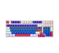 Wdbild Portable LED Backlit Corded Mechanical Gaming Keyboard 96 Keys Hot Swap Mechanical Keyboard Upgraded For Gaming Office