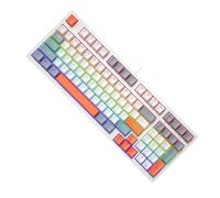 Wdbild Portable LED Backlit Corded Mechanical Gaming Keyboard 96 Keys Hot Swap Mechanical Keyboard Upgraded For Gaming Office