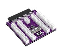 Wdbild Power Conversion Board 17Ports 6pin Adapters Card 12V Power Supply For BTC Minings Minings Breakouts