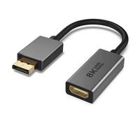 Wdbild Premium DP To Hdmis Adapter 8K60Hz 4K120Hz Compatible For Gaming PC Projectors And Televisions Enjoy Smooth Imagery